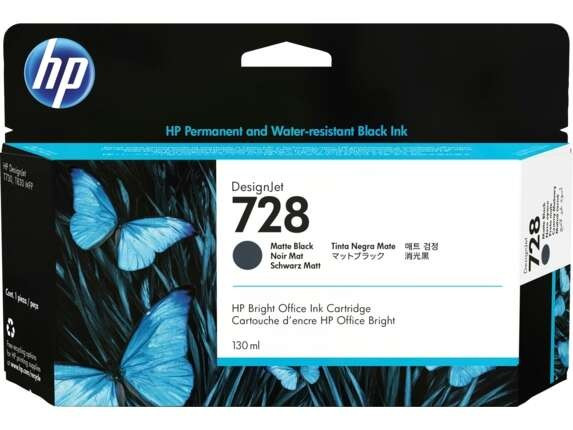 TINTA HP 3WX25A 728 BLACK