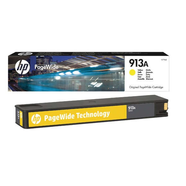 TINTA HP PAGEWIDE 913A YELLOW