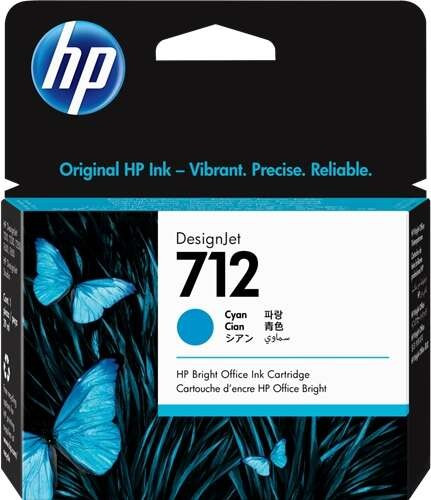TINTA HP 712 3ED67A CYAN