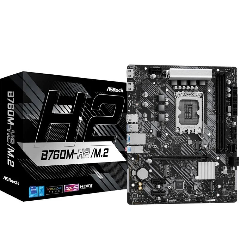 PLACA BASE ASROCK B760M-H...