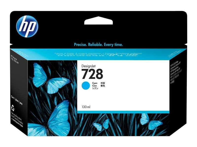TINTA HP F9J67A 728 CYAN